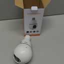 Light Bulb Security Camera, 5G/2.4GHz Lightbulb Security Cameras Wireless Outdoor, AI Motion Detection and Siren Alarm, US-Based Cloud Storage, 911 Calling Color Night Vision (2 Pack)