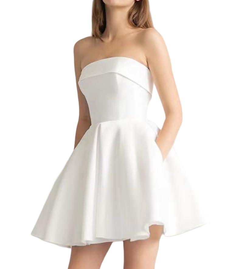Short Homecoming Prom Dresses Glitter Party Cocktail Dress V-Neck Wedding Guest Summer Mini Dress Size 12