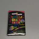 Bold Chalk Markers - Dry Erase Marker Pens - Liquid Chalk Markers for Chalkboards, Signs, Windows, Blackboard, Glass - Reversible Tip (8 Pack) - (Multicolored, 1mm)