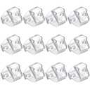 Humyoun 12 Pcs Tape Dispenser Core Tape Dispenser Replacement Core Small Plastic Allocator Roll Insert for Office Home Supplies Accessories(White)