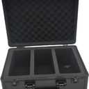 Card Storage Box for Graded Cards, Portable Case for Trading Cards, 3 Card Slots