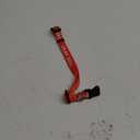 Deaf Dog Collar - Hard of Hearing Warning - Hearing Impaired Dog - No Limited Hearing for Small Medium Large Dogs (M, Red)