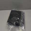 PONY DANCE Black Out Window Curtains - Thermal Blackout Curtain Drapes Set Shades Back Tab & Rod Pocket Panels Privacy Protect for Living Room, 42-inch Wide by 72-inch Long, Black, 2 Pieces