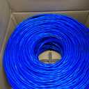 | Heavy-Duty CAT6 Plenum Cable 1000ft | UTP, 23AWG, 550MHz | DSX-8000 Certified | Stable & Remarkable Performance (Blue)