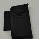 SACSTAR Magnetic Water Bottle Sleeve Bag with Large Pocket Phone Holder, Attach it to Any Equipment, Gym Essentials Accessory