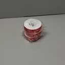 3 x 1 inch x 25 Yards Double Faced Red Polyester Satin Ribbon for Gift Wrapping,Wedding Decoration, Bows Making, Sewing, DIY Crafts