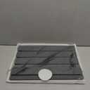 Large Stone Dish Drying Mats for Kitchen Counter, 24"(L)×16"(W) MarblePattern Dish Drying Mat, EcoFriendly Absorbent Diatomaceous Earth Mats for Dishes Bottles Cups, Match Any Countertop  Dark Gary