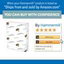 Hammermill Colored Paper, 24 lb Pink Printer Paper, 8.5 x 11-1 Ream (500 Sheets) - Made in the USA, Pastel Paper, 104463R