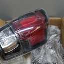 BLACKHORSE-RACING Left Driver Side + Right Passenger Side Rear Tail Light Housing, Compatible with Toyota Tacoma 2016 2017 2018 2019 2020, Replace 8156004200 8155004200, Clear Lens & Black Shell