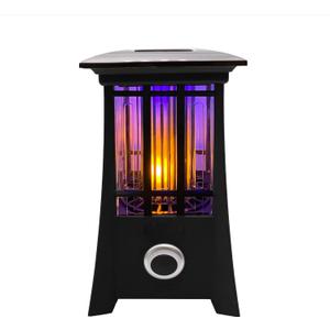 PIC Solar Flame Effect Patio Lantern Bug Zapper,  Acre Coverage, 1 Pack