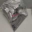 STORAGE MANIAC Stackable Shoe Cubby Organizer, Free Standing Shoe Cube Rack for Entryway, Bedroom, Apartment, Closet, 20Cube Gray (13.4"D x 32.3"W x 27.8"H)