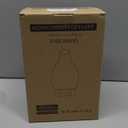 INRORANS Art Glass Essential Oil Diffuser - 160ml Ultrasonic Aromatherapy Diffuser with 7-Color LED Night Light, Intermittent Mist, Auto Shut-Off, and Timer for Office, Home, Yoga - Soul Dancer Style