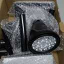 JSOT Solar Spot Lights Outdoor, 600LM Outdoor Spotlight Waterproof Landscape Lighting, Solar Garden Decor Lamp Wall Light for Yard Pathway Path Driveway Pool Backyard Decorative(Cool White 2 Pack)