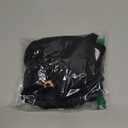 RXRXCOCO Women Slimming Tummy Control One Piece Swimsuits V Neck Crisscross Back Bathing Suit (XL, Black and Leopard)