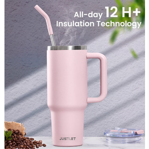 Justlet 40oz Trymbler with Handle