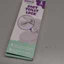 Toilet Locks Baby Proof (2-Pack) Ideal Baby Proof Toilet Lid Lock with Arm  No Tools Needed Easy Installation with 3M Adhesive  Top Safety Toilet Seat Lock  Fits Most Toilets, White