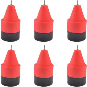 YLS Foam Arrow Tips Arrowhead Soft Sponge Arrow Heads Game Practice Broadheads Tips for Archery Combat Game CS Shooting Targeting