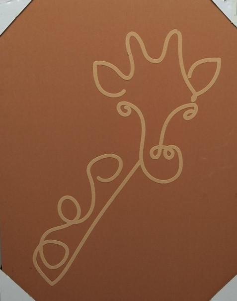 Giraffe Wall Art 16"×20"