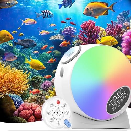 Syslux Galaxy Projector, Planetarium Star Projector, Bedroom Night Light and Timer, with White Noise,4K Replaceable 13 HD Galaxy Discs, for Space Projector for Kids Adults Bedroom Decor Birthday Gifts