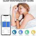 Fitness Tracker with 24/7Heart Rate, Blood Pressure, Sleep Tracking, Calorie, Activity Tracker with 1.1" AMOLED Color Screen, Waterproof Step Tracker for Android iPhones Women Men