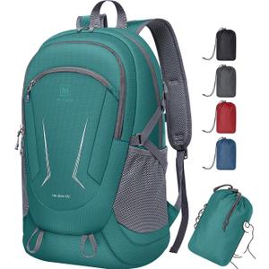 MIYCOO Backpack - Ultra Lightweight Packable Backpack for Travel Camping, Hiking Back Pack Waterproof Foldable Daypack for Men Women Green