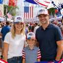 American Flag Baseball Cap for Men Boys, Adjustable Patriotic Hat, Fathers Day Birthday Gifts for Men Dad Grandpa Son, for Mens Teen Boys