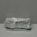 vacane Plastic Over Cabinet Door Organizer with Removable Hooks, Clear Hanging Baskets for Organizing Over the Cabinet Organizer Holder for Kitchen, Pantry, Bathroom-Hang Outside or Inside Door-M