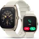 2025 SOUYIE Smart Watch for Men and Women with SOS Emergency Alert, 1.85" AMOLED Fitness Tracker with 100+ Sports Modes, Heart Rate, SpO2, Sleep Monitor, IP68 Waterproof, Compatible Android and iPhone (Grey)