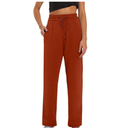 Sweatpants for Women Casual High Waisted Elastic Drawstring Pants Athletic Straight Leg Solid Color Comfort Trousers Size S