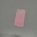 SZXYCZL Compatible with iPhone 12/iPhone 12 Pro Case, Cute Simple Heart Pattern for Women Aesthetic Kawaii Slim Soft PC + TPU Transparent Case-Pink