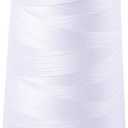 Aurifil 2024 Mako 50 Wt 100% Cotton Thread, 6,452 Yard Cone White
