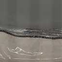 Howard Elliott Fluffy Throw Poly Insert Outdoor Pillow, Sunbrella Square Cushion Cover with Textured Trim Cording for Couch, Sofa, Indoor & Outdoor Use, 20 x 20 Inch, Seascape Sand