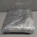 6x8ft Clear Tarps Heavy Duty PVC Vinyl 14 Mil Thick Tarpaulin, Glass Tarpaulin with Metal Grommets, Protects Against Water, UV-Ray, Tear, Cold Weather Resistan for Greenhouse Balcony Garden