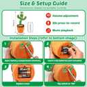 Baby Toys Dancing Talking Cactus for Toddlers, Interactive Boys Girls Funny Gifts for Infants 6-18 Months, Volume Adjustable, Mimicking Singing Repeating Recording Light Up Toy with English Songs
