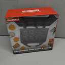 Spooky Mini Waffle Maker for Kids, Mini Pancake Maker Machine, Electric Small Waffle Iron, 8 Fun Character Waffle Maker, Gift for Christmas Halloween, White