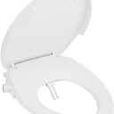 Niagara Hydrotech Non-Electric Bidet Seat  Fits Elongated Toilet Bowls, Front & Rear Wash Options, Adjustable Water Pressure for Added Comfort, No Electricity Required