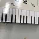 61 Key Piano Keyboard with Built-in Speaker & Microphone, Portable Electronic Digital Piano for Beginners, Ideal Musical Gift with Teaching Features