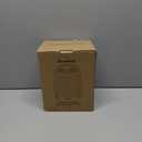 GiveBest Portable Electric Space Heater with Thermostat, 1500W/750W Safe and Quiet Ceramic Heater Fan, Heat Up 200 Square Feet for Office Room Desk Indoor Use, Silver