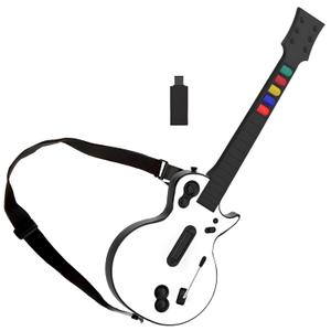 NBCP PC Guitar Hero Wireless Legends Rock Dongle Bundle for PS3/Computer Windows, Compatible with Guitar Hero, Rock Band, Clone Hero & Fortnite Festival