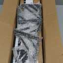 BAYKA Wall Mounted Floating Shelves, Wood Floating Wall Shelf for Books & Decor, Small Space-Saving Display & OrganizerBlackSet of 4