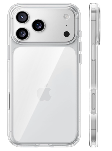 TORRAS for iPhone 17 Pro Max Case Crystal Clear, [AntiYellowing][MilitaryGrade Protection], Ultra Slim Transparent AntiScratch Back, Soft Bumper, NonSlip Protective Phone Cover, Clear 6.9"