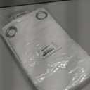 Joydeco White Blackout Curtains 84 Inches Long - 100% Blackout Curtain 2 Panels Set, Grommet Thermal Insulated Window Drapes for Bedroom Living Room (Pure White,52" Wx84 L)