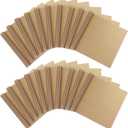 Selizo 20 Pack Teflon Sheet for Heat Press, Heat Transfer Press Cover Paper Heat Resistant Transfer Protector Mats for Cricut Iron HTV Vinyl, Sublimation, Baking and Craft