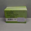 ECOLipak 100% Compostable 5 Compartment Plates, 100 Pack Disposable Compartment Paper Plates, 12.5 * 8.6 inch Biodegradable Sugarcane Plates, Eco-Friendly School Lunch Trays