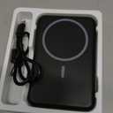 Magnetic Portable Charger, 10000mAh Power Bank, 5 in 1 Portable Charger with Built in Cable, 20W Fast Charging for Magsafe Battery Pack Compatible with iPhone 17/ 16/ 15/ 14/ 13/ 12 Pro/ Pro Max Series