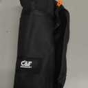 C&F BOGMOST Small Travel Duffel Bag,Compact Sports Small Gym Bag with Shoes Compartment,Lightweight Duffel Bag for Men & Women,Personal Item Travel Bag Weekender Bags for Travel Sports Gym -Black