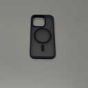 TORRAS Magnetic Shockproof for iPhone 15 Pro Case, [Military-Grade Drop Tested] [Compatible with MagSafe] Translucent Slim Protective Anti-Scratch Anti-Fingerprint Guardian Mag 2023 (Blue)