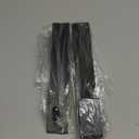 Vutos Stainless Steel Hook Shower Door Hook Stainless Steel for Bathroom Door for Frameless Glass Door - (Specification: black)