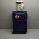 SwissGear Sion Softside Expandable Luggage, Blue, Carry-On 21-Inch