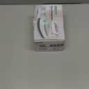 BEAUTURAL Mini Travel Steam Iron for Clothes with Dual Voltage, Temperature Control, Non-Stick Soleplate and Cord Storage, Ideal for Sewing, Quilting and Handcraft (White)